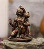 Cold Cast Resin Hanuman Ji Showpiece Antique Decor Bajrang Bali Statue - 3 Inch