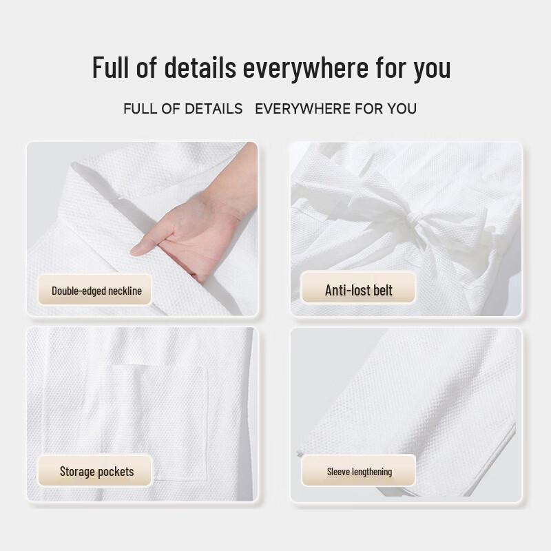 Jingzhou Disposable Bathrobes (10-Pack)