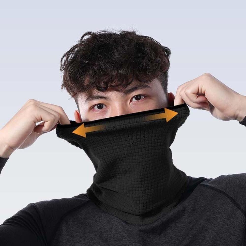 Soft Fleece Fleece Scarf Breathable Face Mask Windproof Snood Thermal Collar Winter Running