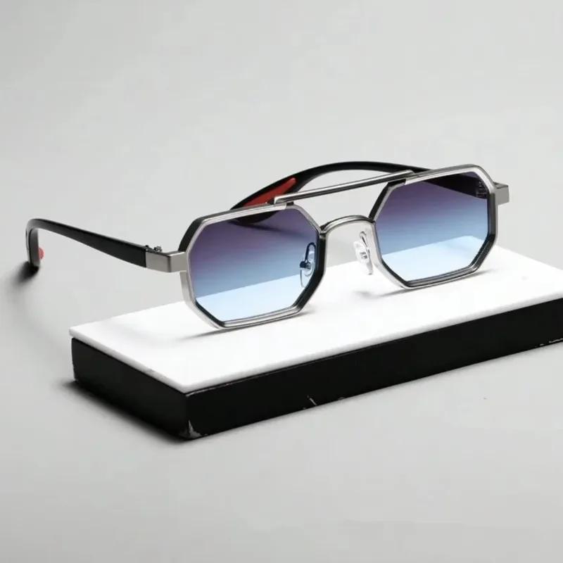 Vintage Square Sunglasses for Men Women Steampunk Retro Punk Style Fashion Glasses Shades Gafas De Sol