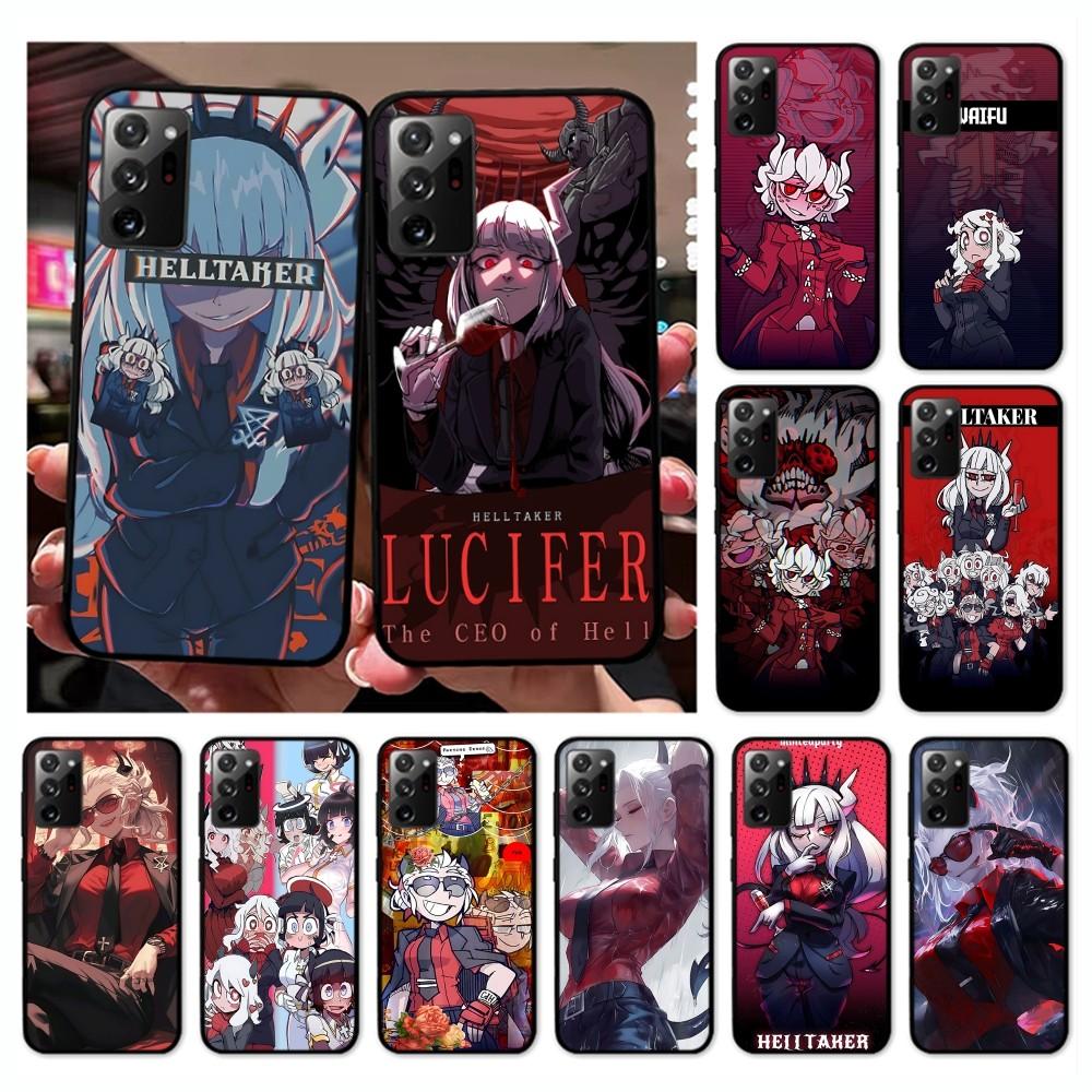 Helltaker Phone Case For Samsung Note 8 9 10 20 Pro Plus Lite M 10 11 20 30 21 31 51 A 21 22 42 02 03