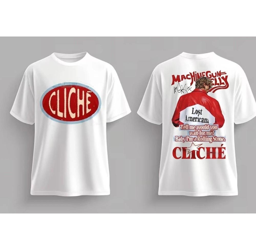 Machine Gun Kelly Lost Americana Unisex TShirt Gif For Fan Unisex T-Shirt XXXXL