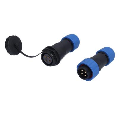 Luftfahrt Steckdose IP68 Wasserdichten Stecker Männlich Weiblich Butt Terminal 380V SP204 Pin