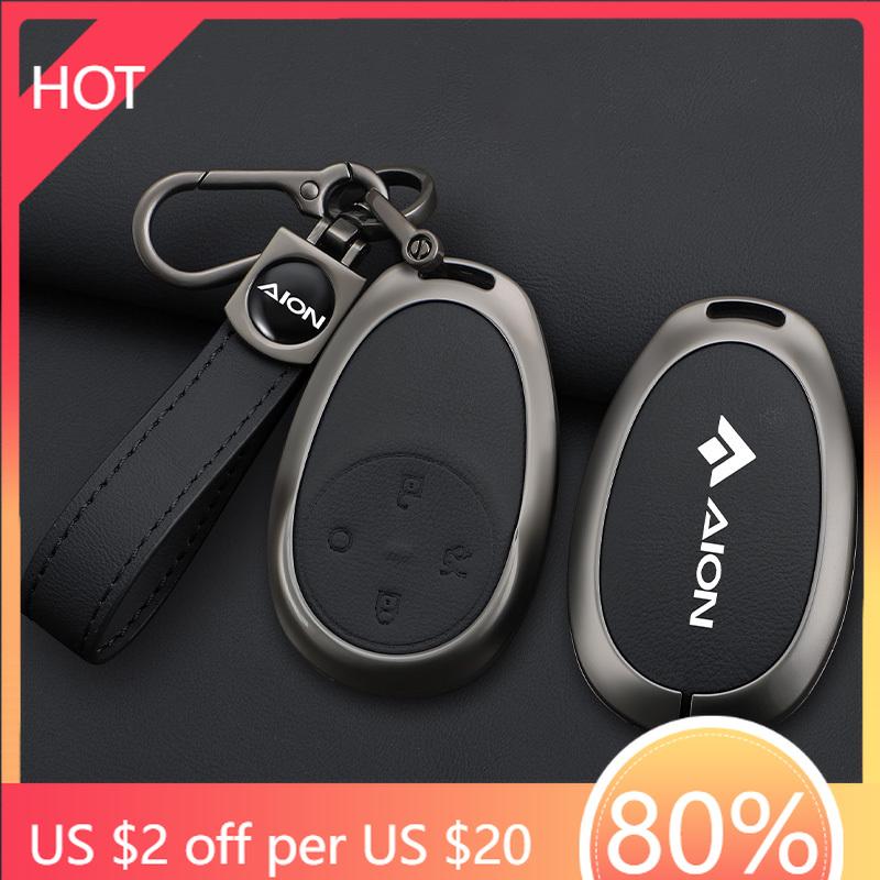 Styling Mouldings Car Remote Key Case Cover Shell Protector For Gac AION S PLUS New Energy Trumpchi Aion V Y LX 2023 GE3 GA3S Ty