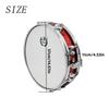 14inch Snares Drum Percussions Instrument with Drum Key, Drumsticks and Strap Student March Snares Drum Musical Toy