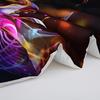 3PC Music Themed Comforter Set Glowing Headphones Duvet with 2 Pillowcases - Bedroom Or Guest Room Decorative Musical Bedding