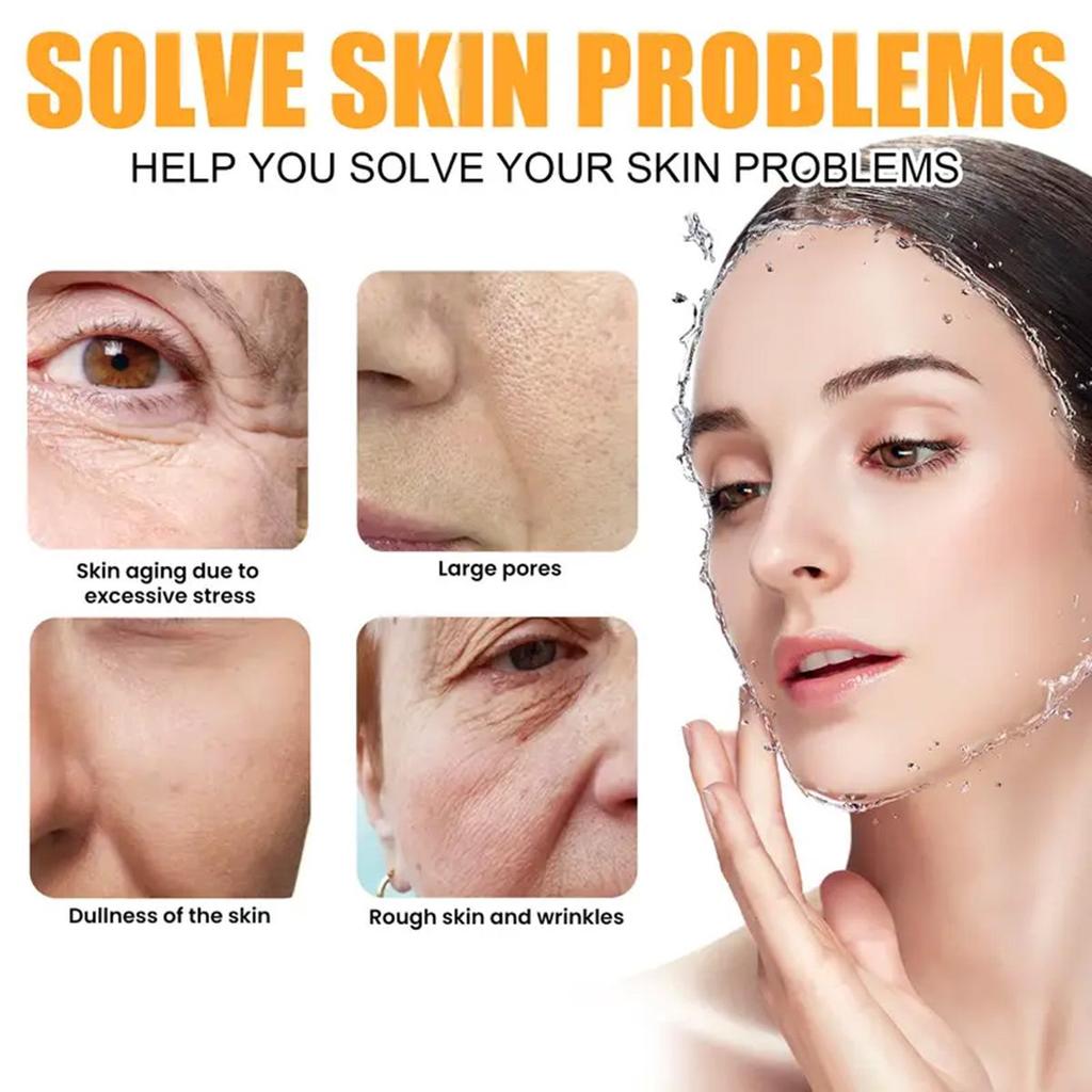 Die Feuchtigkeitscreme ist sanft und nicht reizend, strafft die Haut, hellt den Teint auf, reduziert Hautunreinheiten, spendet Feuchtigkeit und pflegt die Haut