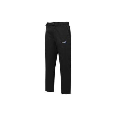 Puma Logo Track Pants 'Black' Unisex 671966-01
