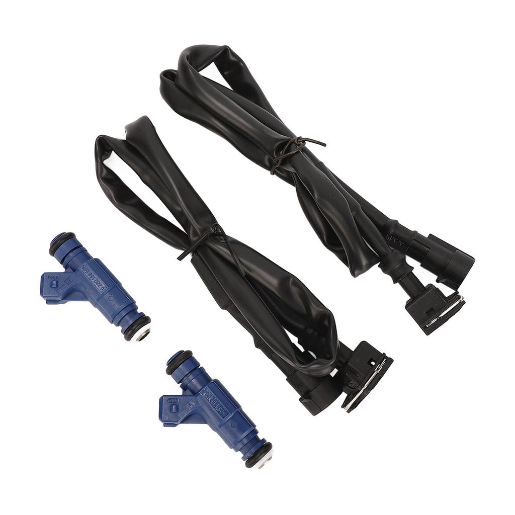 Fuel Injector Set with Pigtail Harness 1202863 Replacement for Polaris Ranger Sportsman RZR