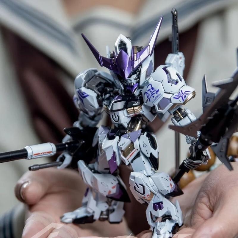 MGSD G-08 A Barbatos Black Tortoise Ver Mech Assembly Model Kit Action Figures Boy Puzzle Toys Desktop Ornament Doll Collectible