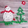 600Pcs Pipe Cleaner Craft Set Including 200 Pcs Pipe Cleaner, 300Pcs PomPoms Balls, 100Pcs Wiggle Googly Eyes for Home DIY Art