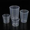 10Pcs/Set 20/30/50/100Ml Clear Liquid Pill Measuring Cups With Lids Travel Pill Organizer Cup Container For Liquid Medicine