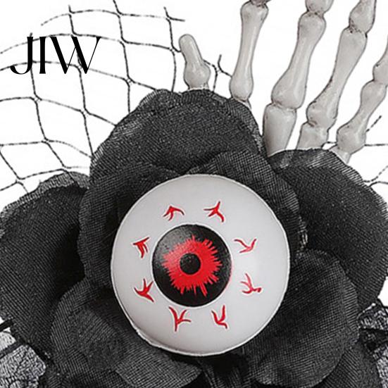 Romantic Party Wrist Flower Gothic Corsage for Halloween Party, Black Wedding Corsage, Decorative Floral Bracelet Prom Accessory Day of The Dead Prom,