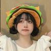 Fashionable Cute Versatile Funny Burger Hat Party Casual Personalized Hat