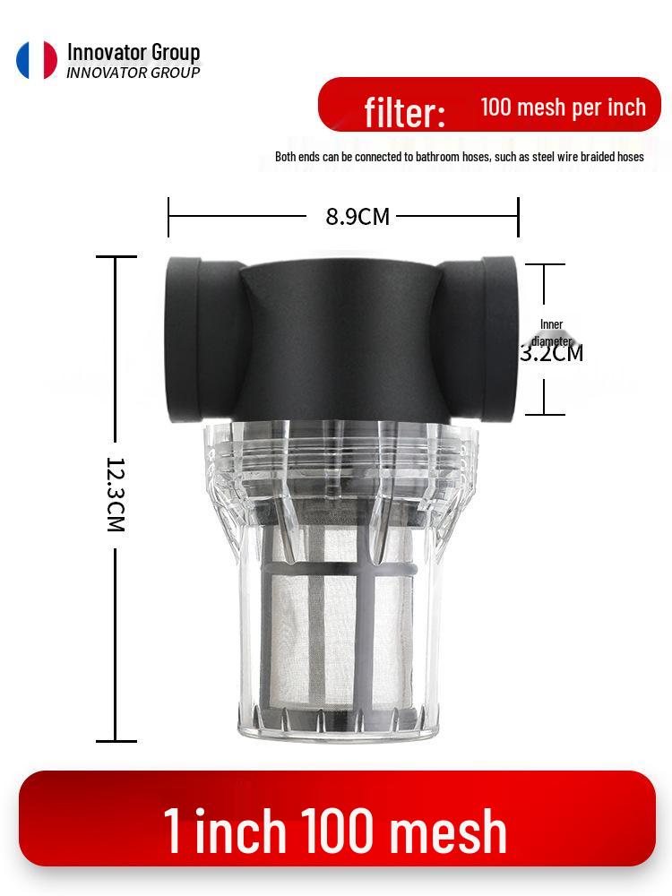 Cross-Border Garden Hose Filter for Mud, Sand, Irrigation, Car Wash, Tap Water, and Aquaculture