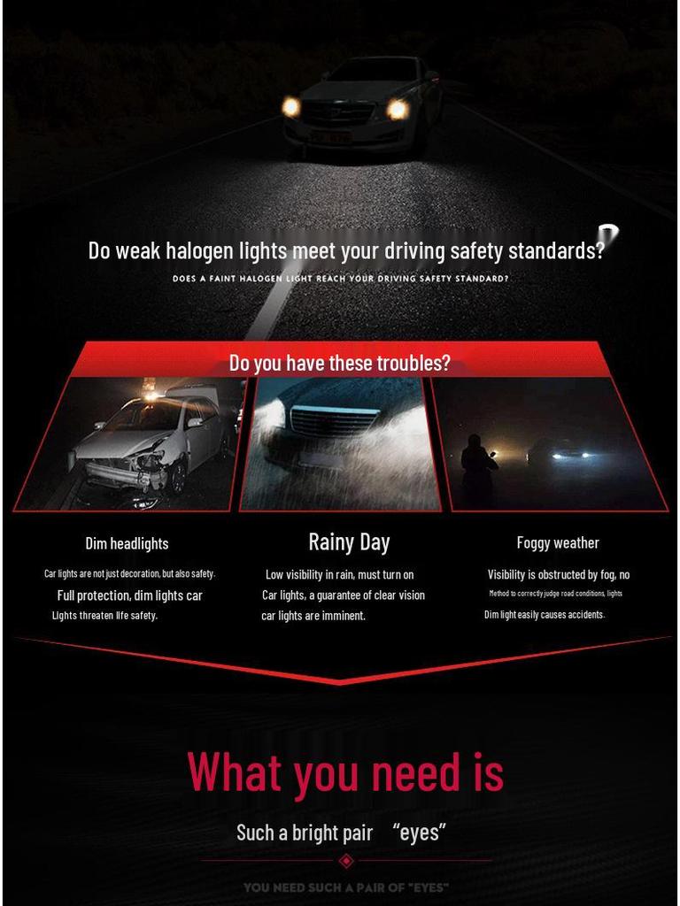 07-15 Land Cruiser LC200 LED Headlight Assembly - Modified Headlights