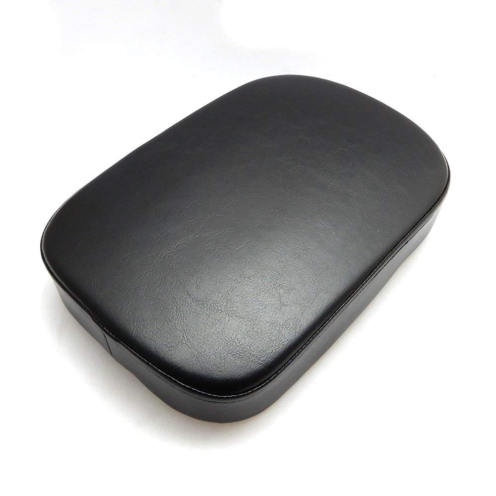 Karun Rear Seat Pillion Pad/Cushion Pad for FXD XL, FLST, Touring, XL883, and XL1200