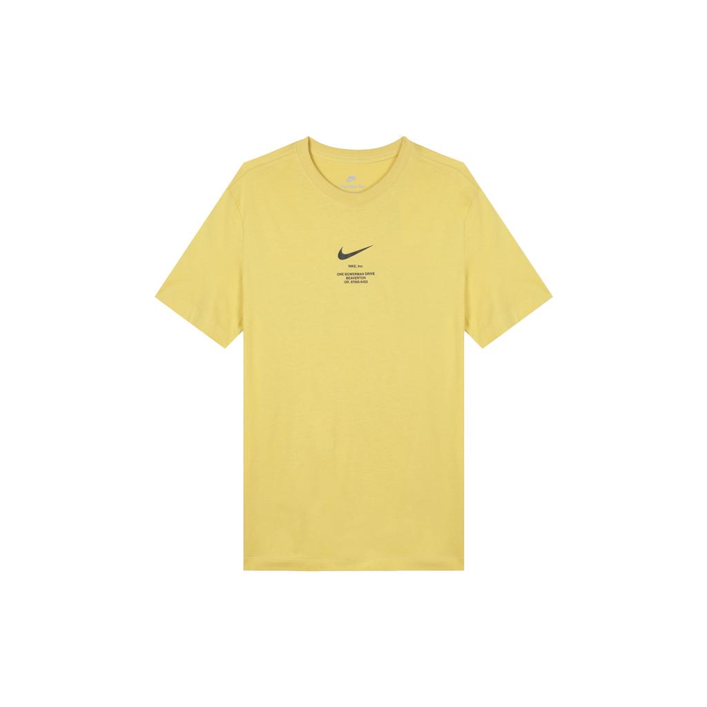 New Nike T Shirts Men Yellow DZ2882-700