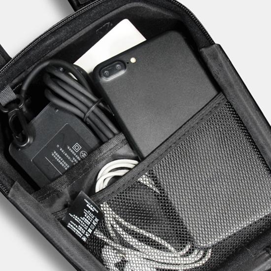 Electric Scooter Bag EVA Hard Shell Storage Car Head Bag Electric Folding Bicycle Handle Bag Balance Bike Front Bag