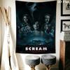 Horror Icon Tapestry Halloween Decor Tapestry Background Cloth Wallmounted Work Of Art Wall Decoration Background Cloth