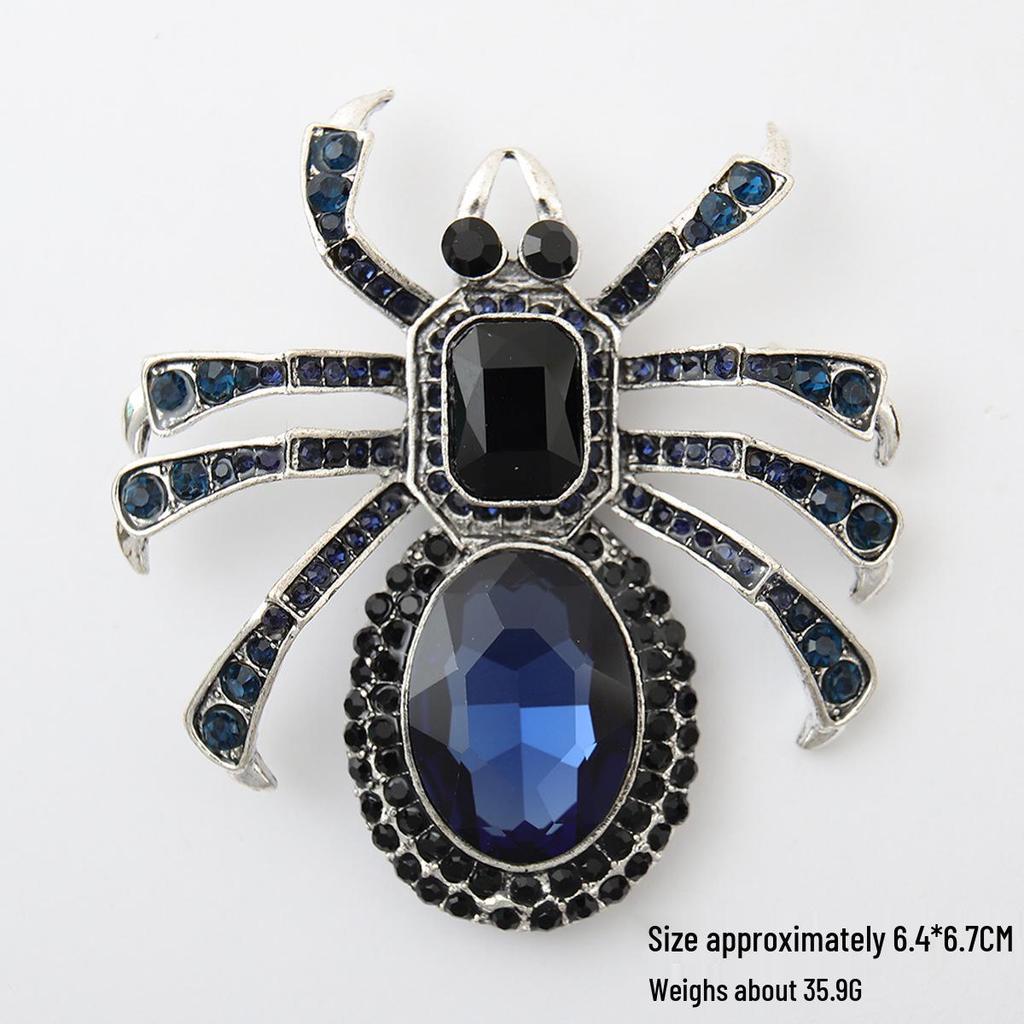 Halloween Retro Zodiac Snake Brooch - Enamel Pin Suit Accessory