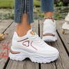 Scarpe da Donna con Plateau e Tacco Alto - Scarpe Sportive Casual Versatili e Comode per Donna