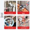 Adjustable Multifunctional Self-Locking Wrench Set - Quick Open-End & Pipe Wrenches for Home Repair