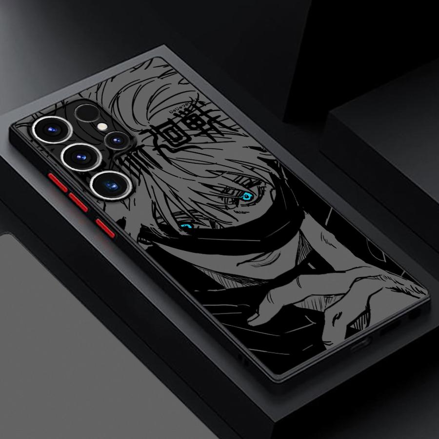

Японский крутой аниме чехол для Samsung Galaxy S24 Plus Note 20 Ultra 10+ S22 S25 Ultra S23 FE S20 FE S21 S26 Funda Задняя крышка телефона Galaxy S22 Ultra 5G