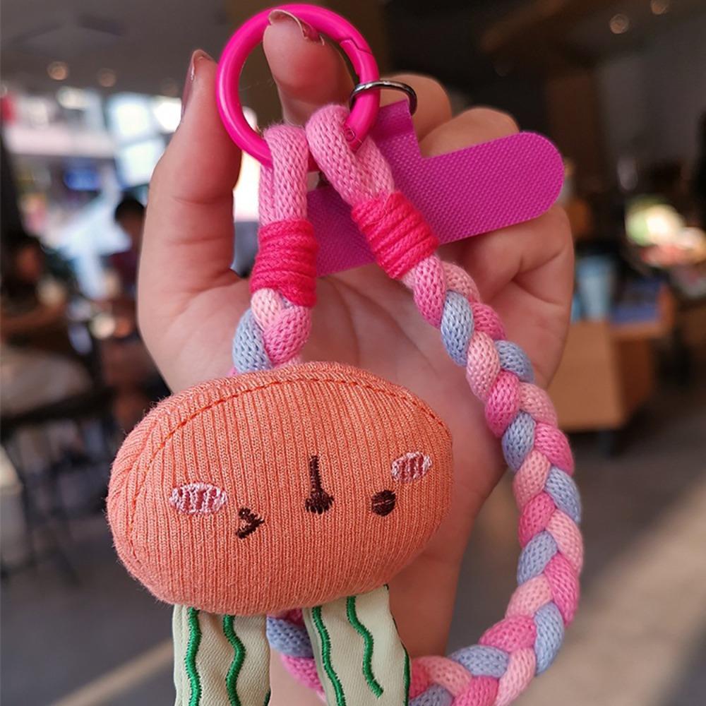 

Короткий ремешок для мобильного телефона с кроликом, подвеска для телефона для девочек, плюшевая цепочка для подвешивания телефона, женский, для девушки Style C