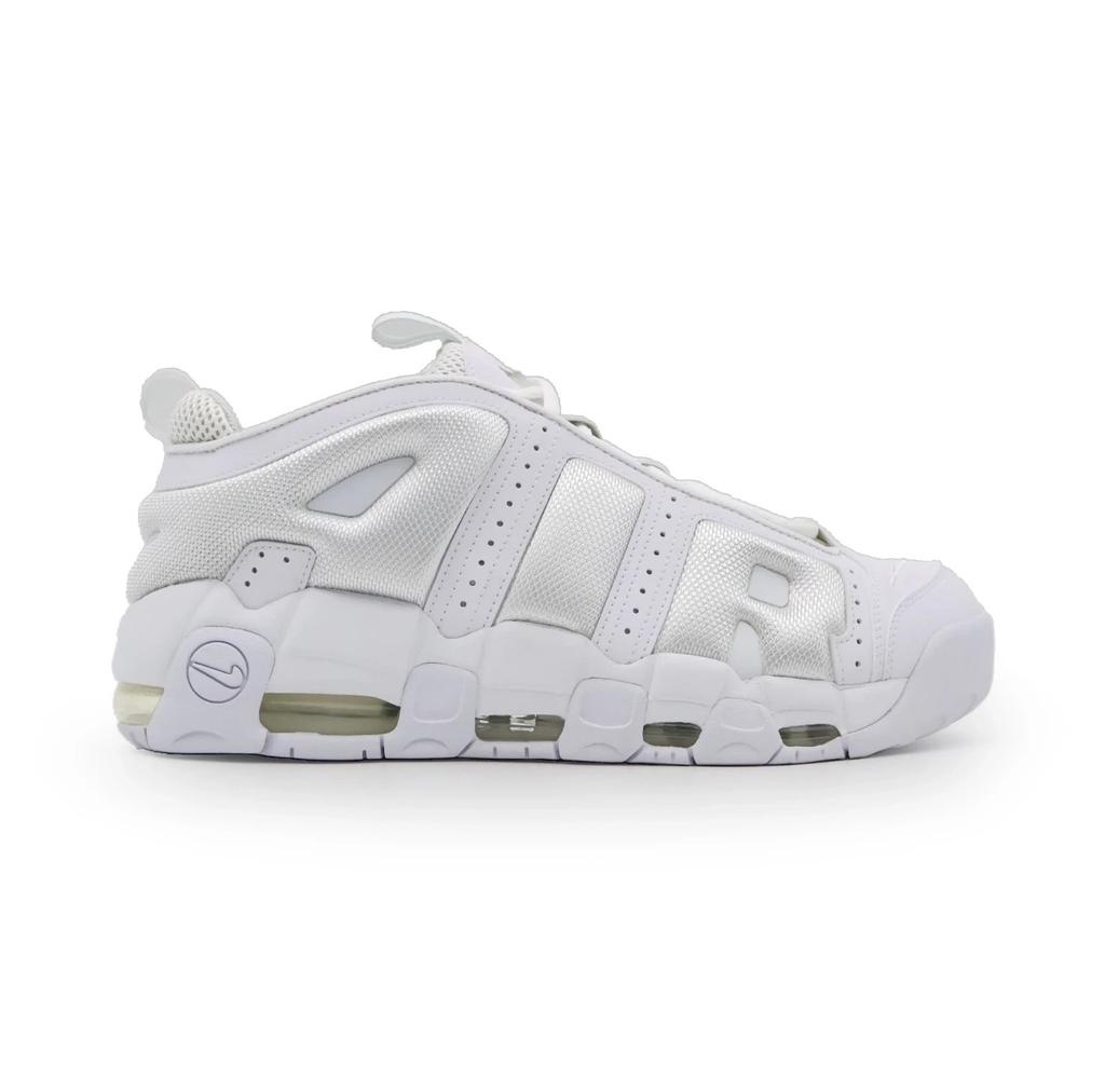 FZ3055-100 Nike Air More Uptempo Low Triple White (Men's)