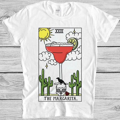 Margarita Reading Future Gamer Cool Funny Meme Gift Tee T Shirt M1046 S