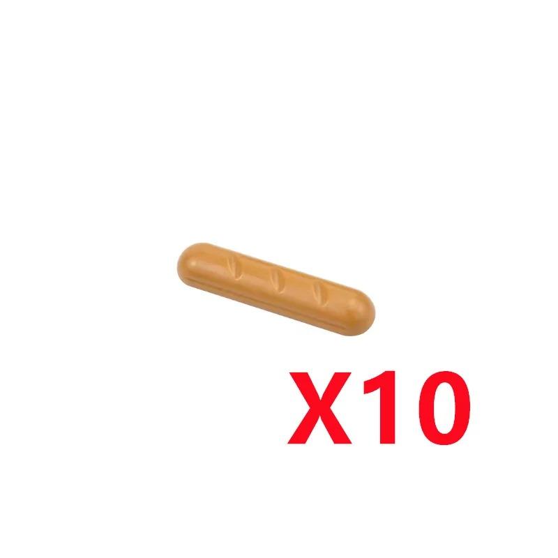 

MOC Городские строительные блоки Игрушка Аксессуары для еды Мини-кирпич Гриб Рыба Яблоко Хот-дог Торт Пицца Куриная ножка Коробка для мороженого K031