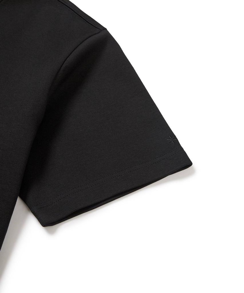 SNOWPEAK APPAREL Collared Graphic Short Sleeve T-Shirt (S24Fmfts34) Black