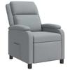 Recliner Light Gray Fabric