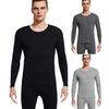 Thermal Underwear Long Johns Set Casual Two-piece Outfit Winter Keep
