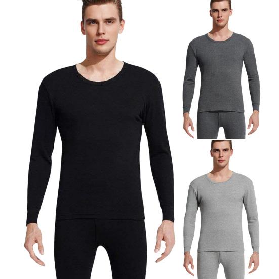 Thermal Underwear Long Johns Set Casual Two-piece Outfit Winter Keep