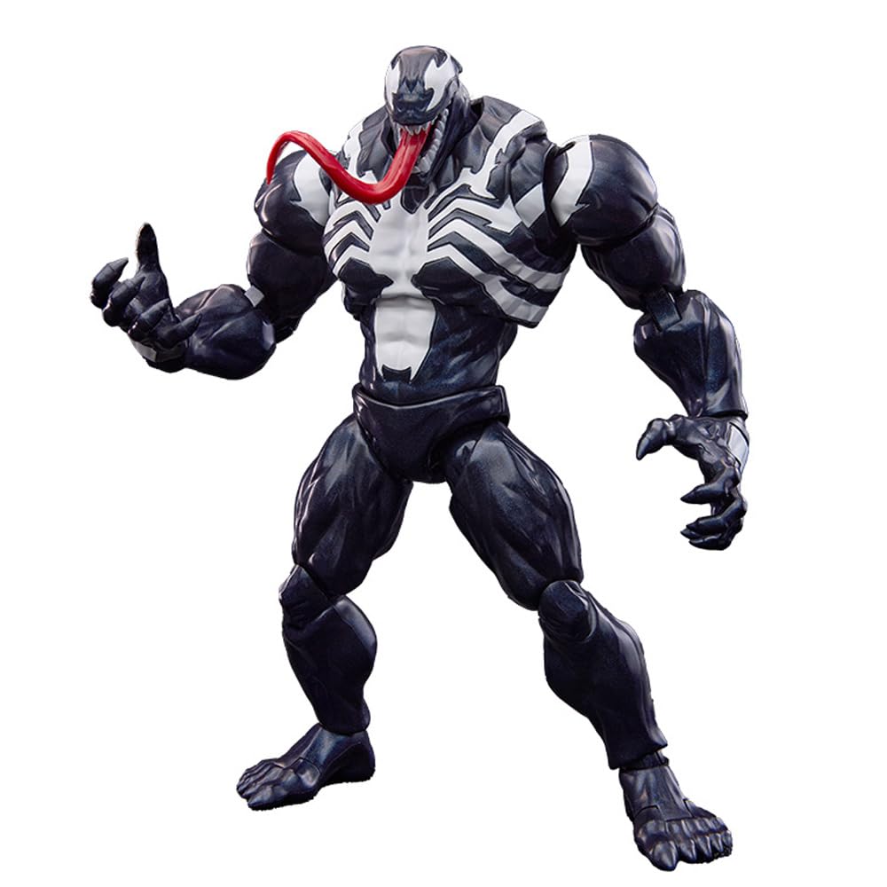 Пластиковая модель Blokees Marvel CC07 Веном, собранная, из ABS и ПВХ