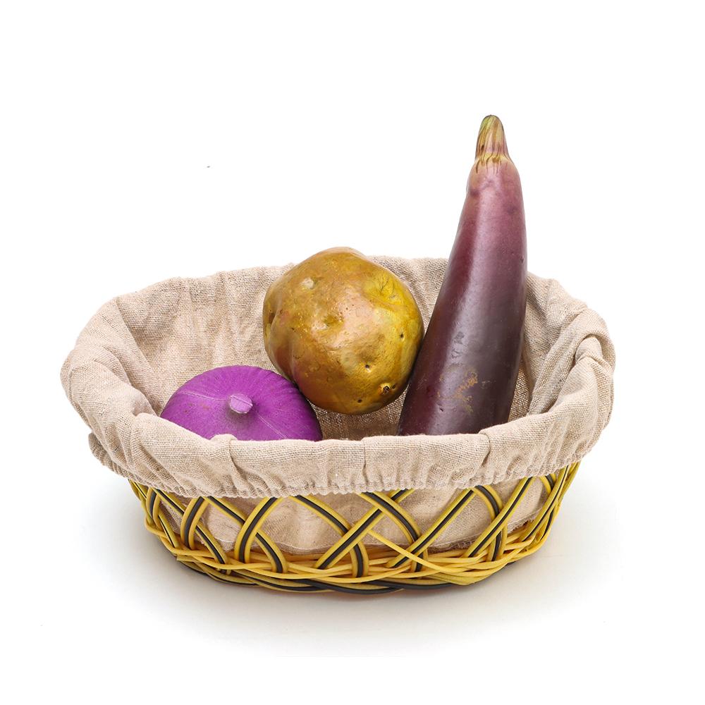 Proutěný Kvašení Kynuté Těsto Ratanové Košíky na Kynutí Chleba Košík na Chleba Lněná Vložka