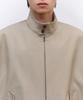 Musinsa Standard Extra Oversized Harrington Jacket [Beige]