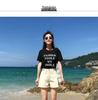 Women's Apricot High-Waisted Wide-Leg Denim Shorts - Korean Style A-Line for Summer 2026