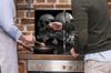 2x GLASS PROTECTIVE PLATE FOR STOVE 40x52 SKULL