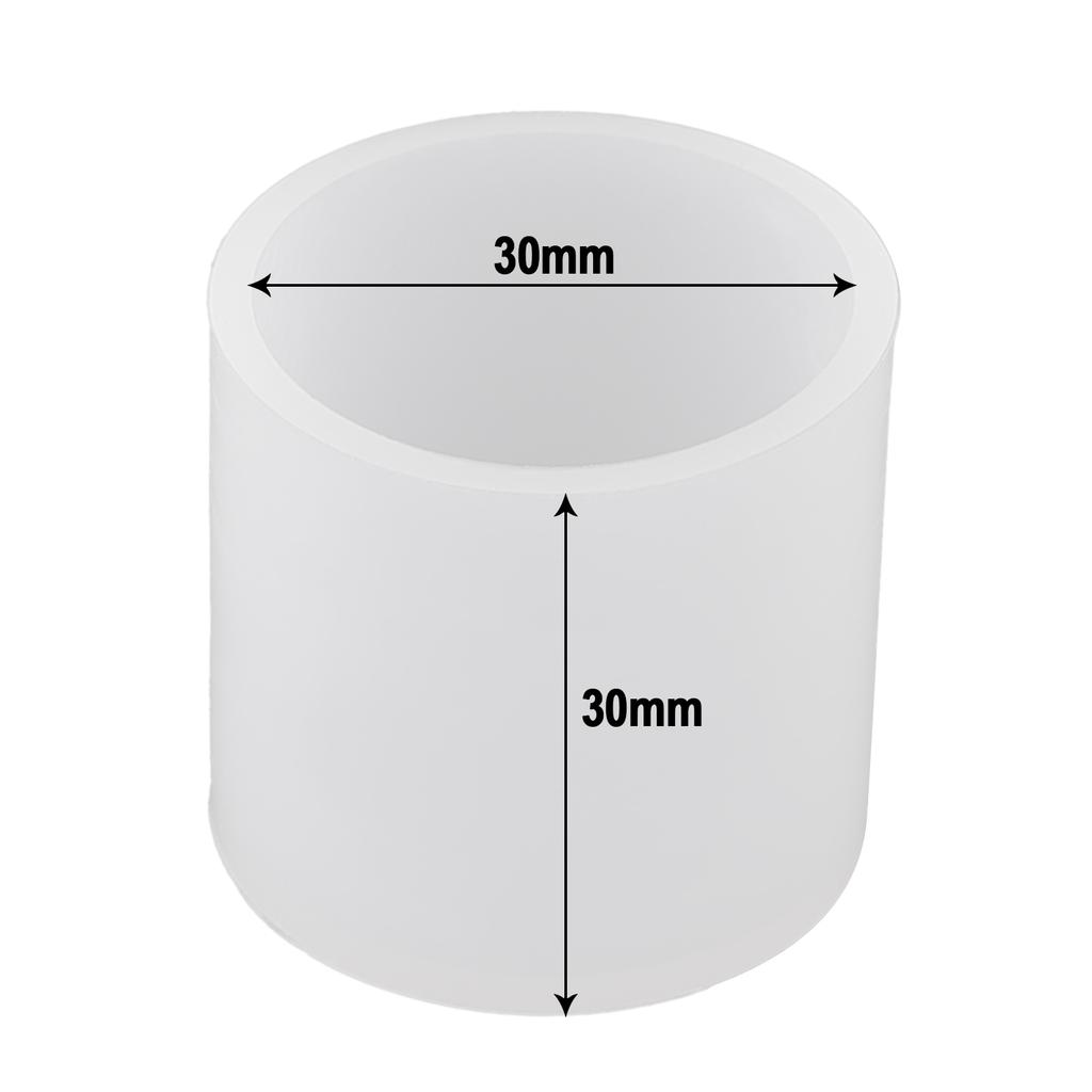 20/25/35/40/50mm DIY Silicone Pendant Mold Jewelry Making Cube Resin Casting Mould Craft Tool Crystal Epoxy Square Cylinder Mold