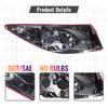 For Mazda 3 Sedan 2014 2015 2016 2017 2018 Car accessories Right Outer Side Tail Light Rear Brake Lamp Without Bulbs