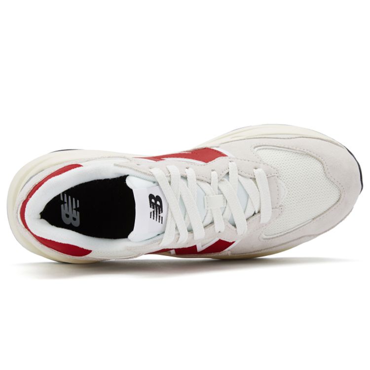 New Balance 57/40 Grey Red Unisex Sneakers Natural M5740CC