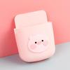 Cute Cartoon Wall-Mounted Phone Holder & Storage Box - 10 Pack