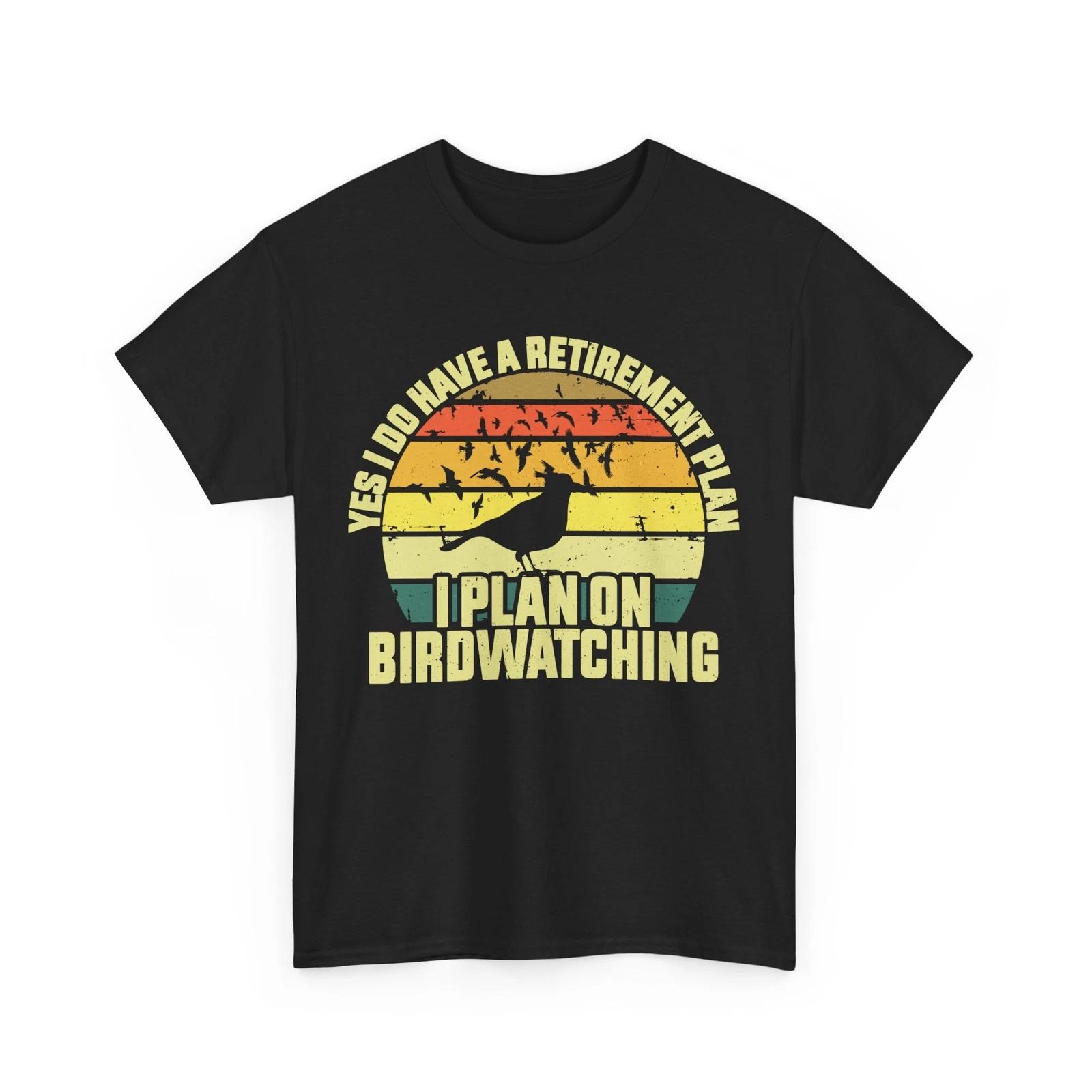 Birdwatcher Shirt, I Plan On Birdwatching Retirement Birdwatcher Vintage Shirt L