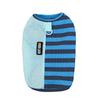 Spring and Summer New Dog Clothes Contrasting Colors Piano Striped Vest Teddy Bear Small Dog Cat Pet Clothes