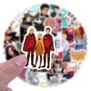 55Pcs Keeper Of The Lost Cities Graffiti Stickers Luggage Water Cup Car Stationery Laptop Refrigerator Decoration Diy Decals