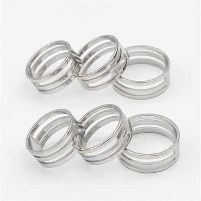 Anello Apri-Anelli Ausiliario in Acciaio Inossidabile per la Realizzazione di Gioielli Fai-da-te