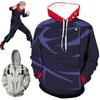 Stylish Jujutsu Kaisen Hoodies For Men Featuring Vibrant 3d Printed Design